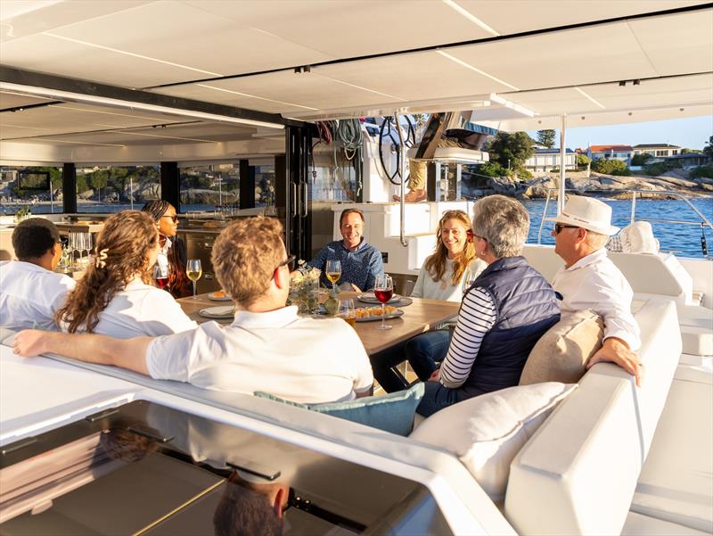 Leopard 52 - Aft Cockpit photo copyright Leopard Catamarans taken at  and featuring the Catamaran class