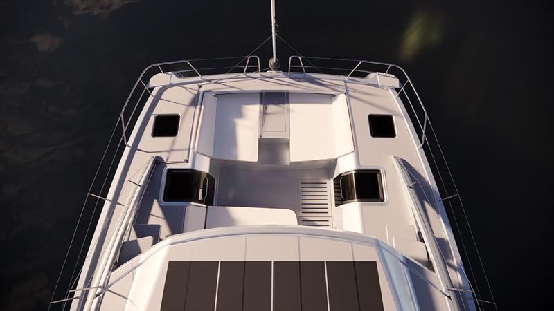 50 Sail Bow cockpit photo copyright Aquila Catamarans taken at  and featuring the Catamaran class