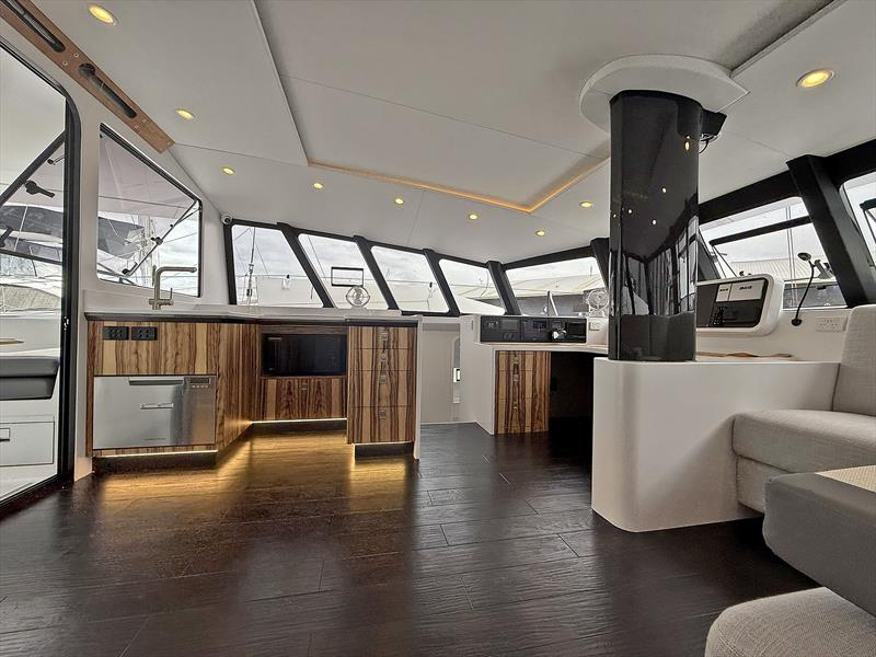 Evening Star is glamorous, in addition to her superior build quality - photo © Mahi Boats