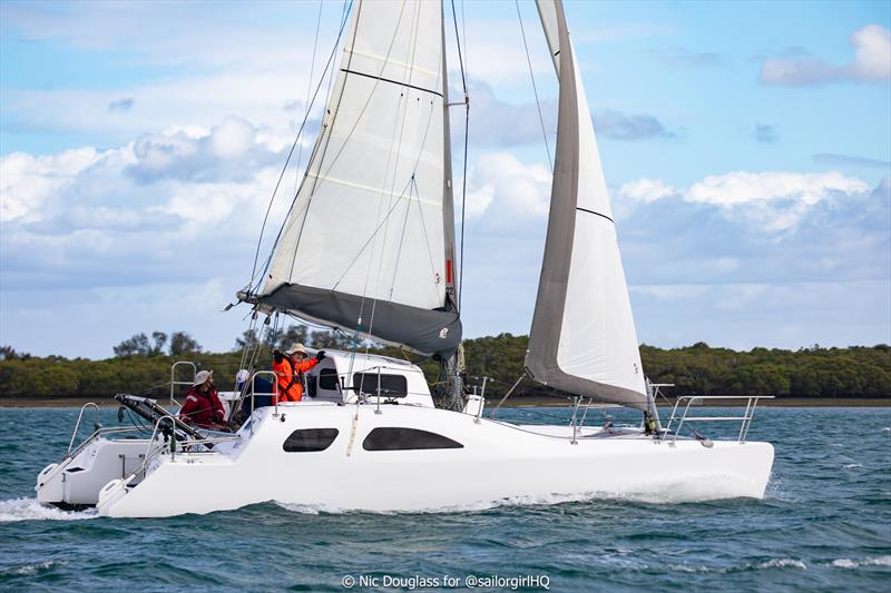 Dog House was the fastest multi on day 1 of Brisbane Race Week 2026 - photo © Nic Douglass for @sailorgirlHQ