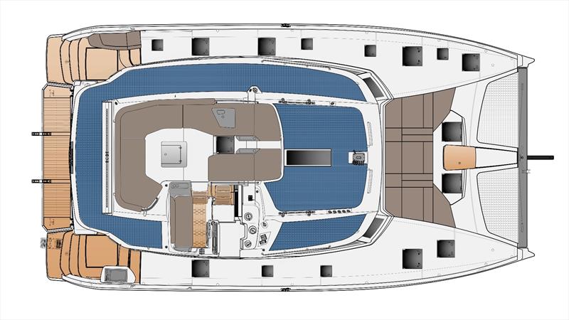 FP48 Flybridge photo copyright Fountaine Pajot taken at  and featuring the Catamaran class