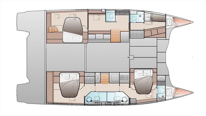 FP48 - Classic Maestro Child Cabin - photo © Fountaine Pajot