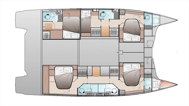 FP48 photo copyright Fountaine Pajot taken at  and featuring the Catamaran class