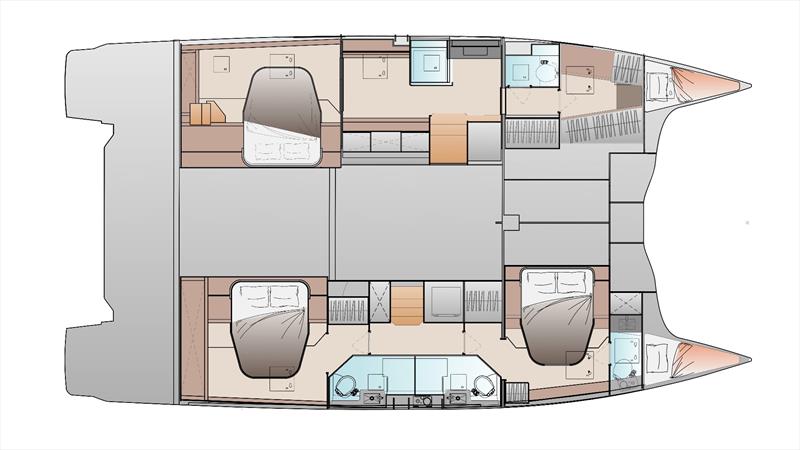 FP48 photo copyright Fountaine Pajot taken at  and featuring the Catamaran class