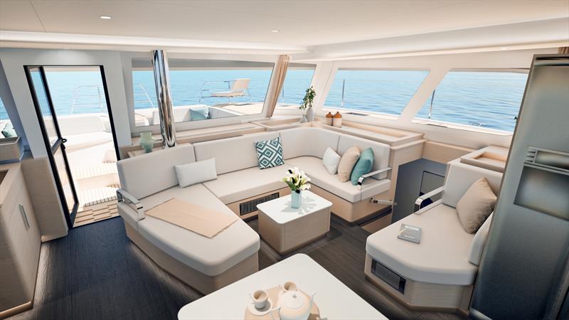 FP55 photo copyright Fountaine Pajot taken at  and featuring the Catamaran class