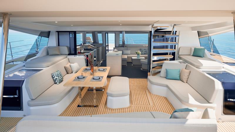 FP55 photo copyright Fountaine Pajot taken at  and featuring the Catamaran class