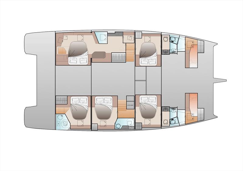FP55 photo copyright Fountaine Pajot taken at  and featuring the Catamaran class