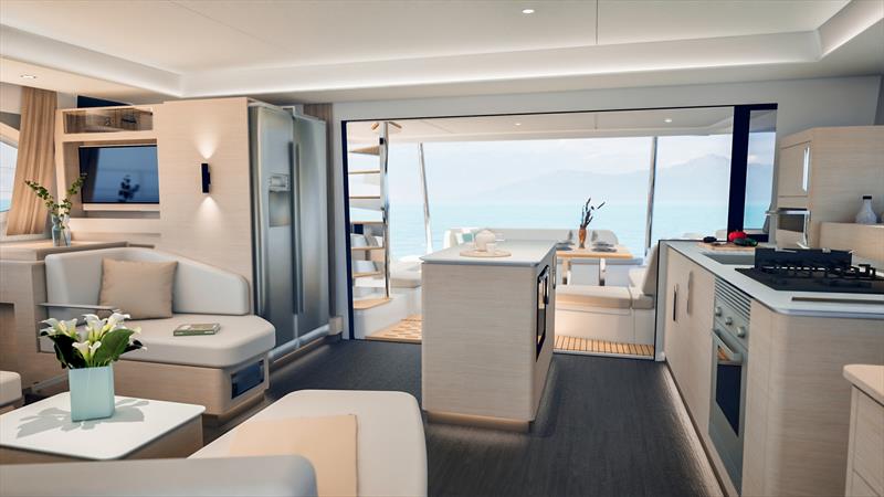 FP55 photo copyright Fountaine Pajot taken at  and featuring the Catamaran class