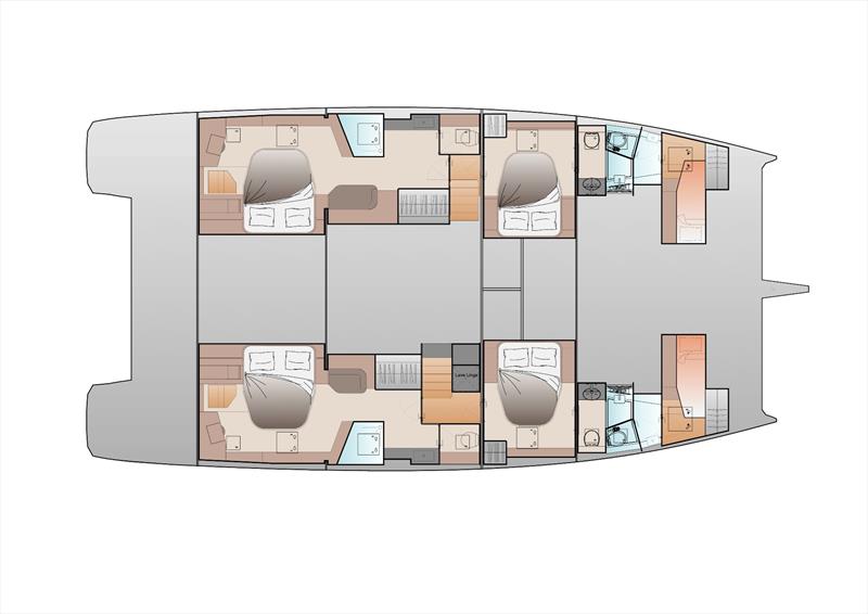 FP55 photo copyright Fountaine Pajot taken at  and featuring the Catamaran class