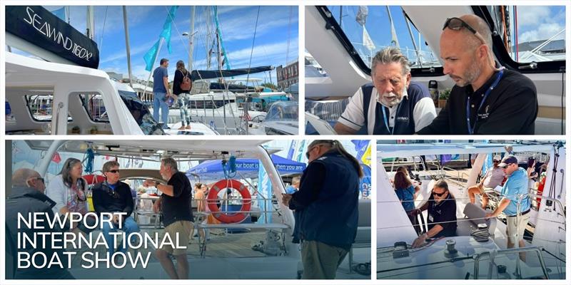 Newport International Boat Show - photo © Seawind Catamarans