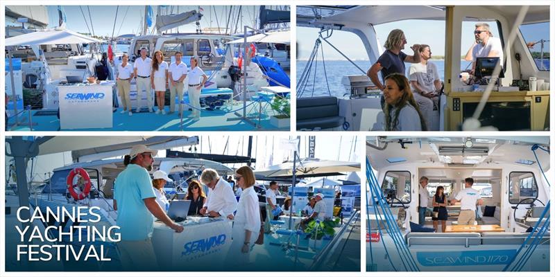 Cannes Yachting Festival - photo © Seawind Catamarans