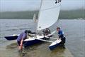 Launching a Challenger with the sailor already seated © Karen Dean