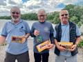 Prize winners in Sailability Scotland SCIO Traveller Series T4 - Duncan's Regatta - at Bardowie Loch &copy; Val Mellon