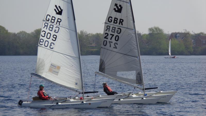 Challenger open meeting at Hykeham Sailability - photo © Marion Edwards