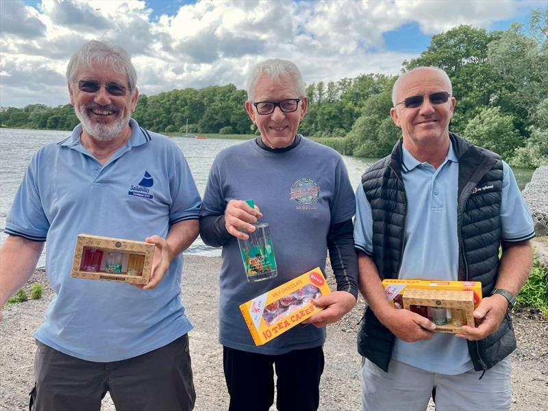 Prize winners in Sailability Scotland SCIO Traveller Series T4 - Duncan's Regatta - at Bardowie Loch photo copyright Val Mellon taken at Clyde Cruising Club and featuring the Challenger class