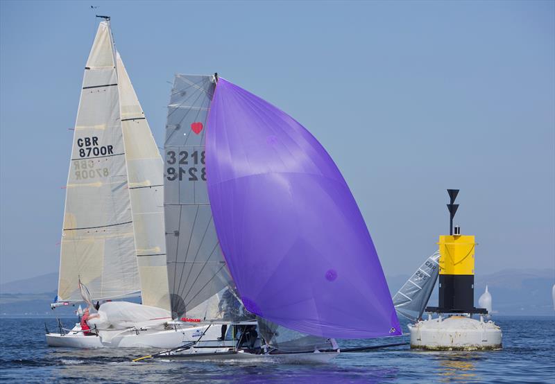 Largs Regatta Festival 2019 photo copyright Marc Turner / www.pfmpictures.co.uk taken at Largs Sailing Club and featuring the Cherub class