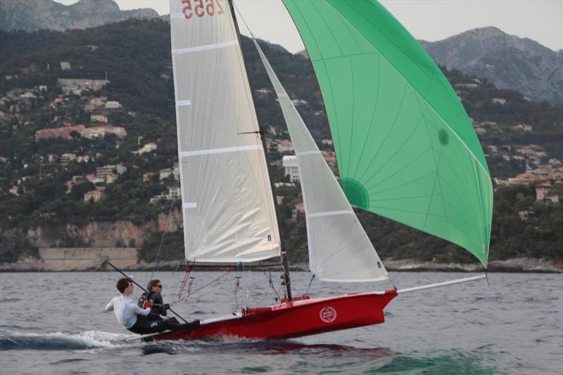 Riviera Cherub blast in Monaco photo copyright Roland Trim taken at Yacht Club de Monaco and featuring the Cherub class