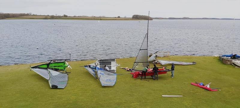 Rutland Skiff Open 2023 photo copyright Rutland Sailing Club taken at Rutland Sailing Club and featuring the Cherub class