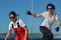 Co-skippers Ambre Hasson and Marine Feuerstein sailing aboard Class40 #89  &copy; Ambre Hasson Collection