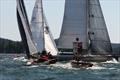 The Castine Classic Yacht Race atracts a wide variety of vessels, including the 69' `Isobel`, the 48' `Pleione` and a classic Nielsen sloop © Kathy Mansfield