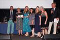 © Chris Brown Highest percentage female crew, Quailo III - British Classic Week prize-giving © Chris Brown
