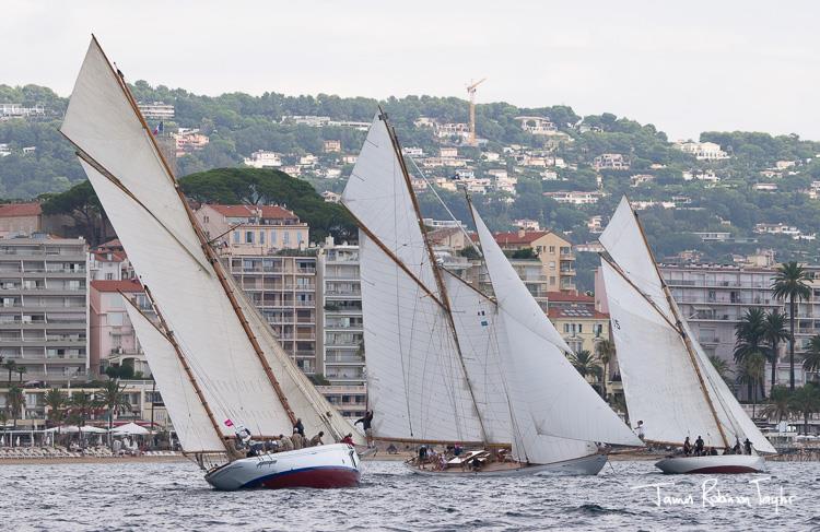 Despite the eye watering sums of money involved, the classic yacht scene has now matured into a high class globally spread phenomena. Having events in all the best places helps, as does the support of high profile sponsors photo copyright Regates Royales / James Robinson Taylor taken at  and featuring the Classic Yachts class