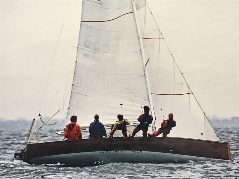 Three on the trapeze on board the 8m centreboarder. - photo © Hinnerk Bodendieck