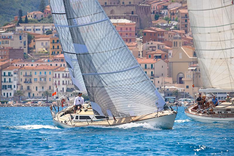 Midva (Davide Besana) - 2022 Argentario Sailing Week, day 2 photo copyright Marco Solari taken at Yacht Club Santo Stefano and featuring the Classic Yachts class