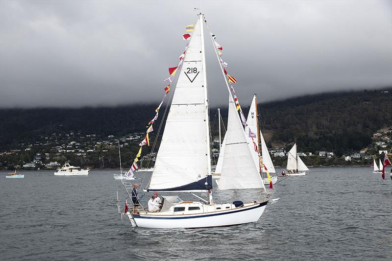 2023 Australian Wooden Boat Festival in Hobart - and no, the weather did not interfere with it all - photo © John Curnow