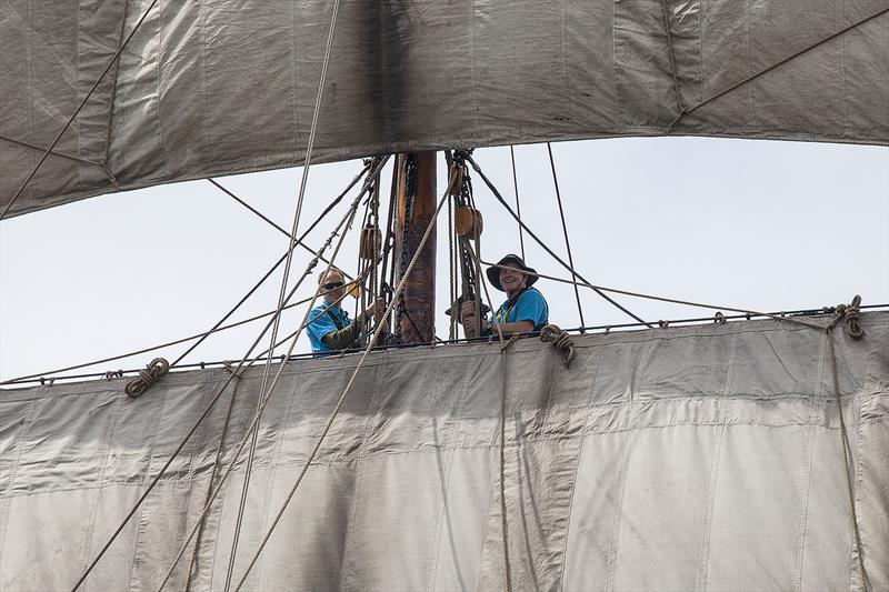 2023 Australian Wooden Boat Festival in Hobart as seen from the room with a view - photo © John Curnow