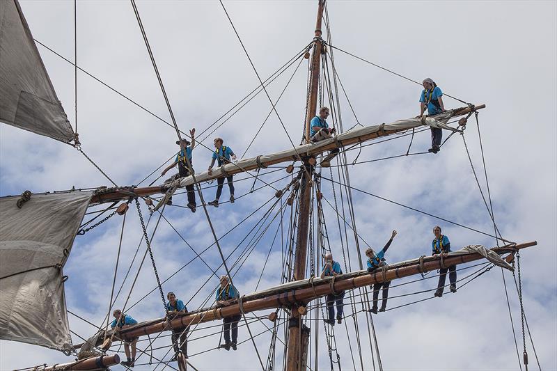 2023 Australian Wooden Boat Festival in Hobart. Ahoy there - photo © John Curnow