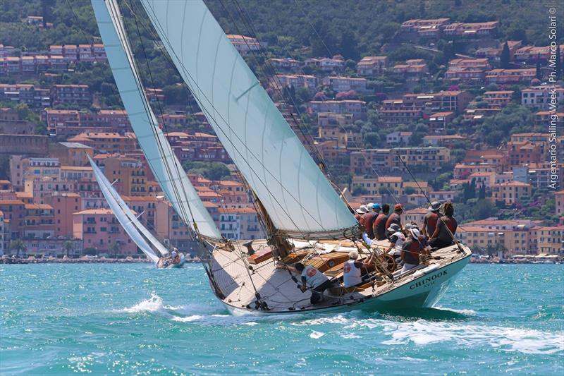 2023 Argentario Sailing Week at Yacht Club Santo Stefano - Day 2 photo copyright Marco Solari taken at Yacht Club Santo Stefano and featuring the Classic Yachts class