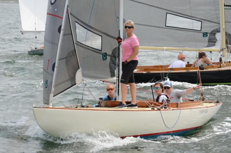 Darlene Evans and her team will attend this year's camp, taking back knowledge to race watch Hill 15s in their home fleet in Rhode Island photo copyright Darlene Evans taken at St. Thomas Sailing Center and featuring the Classic Yachts class