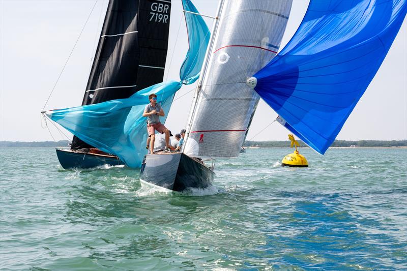 British Classic Week day 4 - The Anthony's Spirit 46 Dido hunts down Andrew Haining's Spirit 37 Vesper 1 - photo © Chris Brown / www.chrisbrownphotography.co.uk