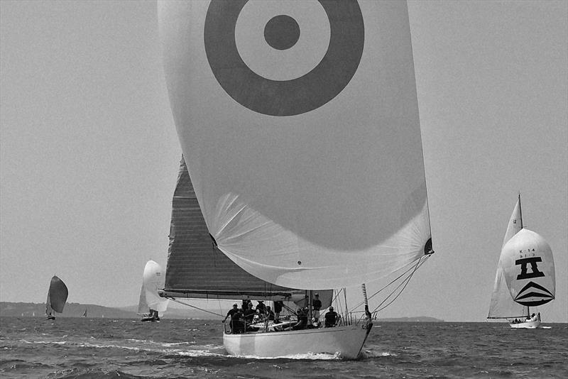 British Classic Week day 5 - Chris Cecil-Wright's Nicholson 55 Eager en route to Class One victory - photo © Chris Brown / www.chrisbrownphotography.co.uk
