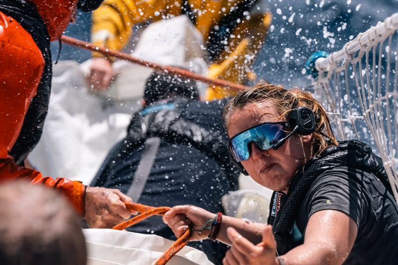 Clipper Race Crew racing onboard - photo © Clipper Race