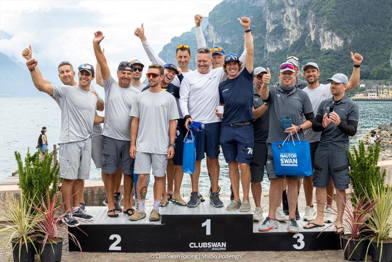 Swan Lake Garda Challenge 2025 photo copyright ClubSwan Racing / Studio Borlenghi taken at Fraglia Vela Riva and featuring the ClubSwan 28 class