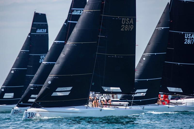 ClubSwan 28 fleet at New York Yacht Club's Annual Regatta - photo © Paul Todd / www.outsideimages.com