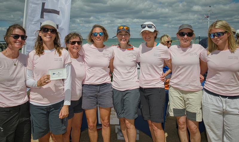 Crew of Swan 36 'Anna Mai' - Taittinger Royal Solent YC Regatta photo copyright Tim Jeffreys Photography taken at Royal Solent Yacht Club and featuring the ClubSwan 36 class