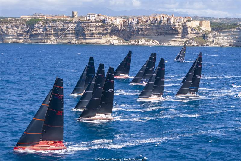 2024 Swan Bonifacio Challenge photo copyright ClubSwan Racing / Studio Borlenghi taken at Yacht Club de Bonifacio and featuring the ClubSwan 50 class