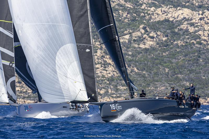Swan Bonifacio Challenge photo copyright Studio Borlenghi taken at Yacht Club de Bonifacio and featuring the ClubSwan 50 class