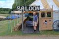 Peter Mountfield using the Saloon bar entrance - Comet Class Association Championships at Cransley © Nigel Austin