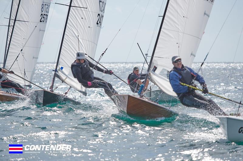 2025 Victorian Contender Class Championship day 2 photo copyright Shane Baker taken at McCrae Yacht Club and featuring the Contender class