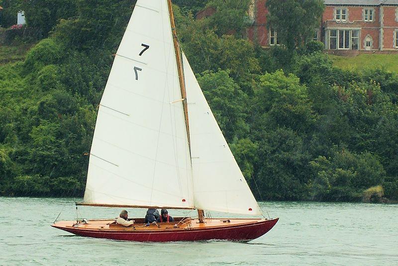 Howard Mattocks last race in 'Siglen' - Conwy Fife One Design 'A' Series Race 23 at Royal Anglesey photo copyright Ian Bradley taken at Royal Anglesey Yacht Club and featuring the Conwy Fife One Design class