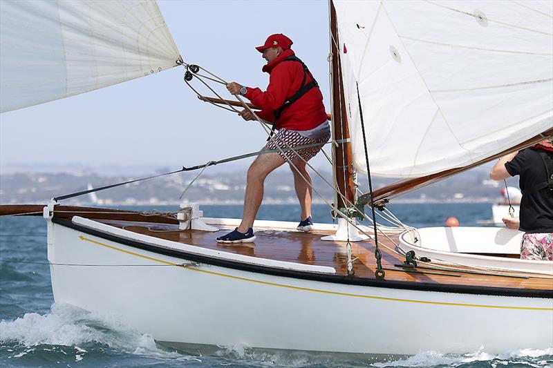 Life on the foredeck of a Couta Boat on the Mornington Peninsula during their Australian Championship - photo © A.J. McKinnon