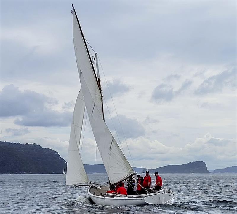 Sydney Couta Boat Week - Makama on Pittwater photo copyright Couta Boat Association taken at Sorrento Sailing Couta Boat Club and featuring the Couta Boat class