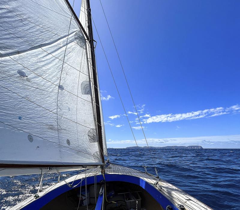 Sailing Huia from Melbourne to Hobart - photo © Nick Jaffe