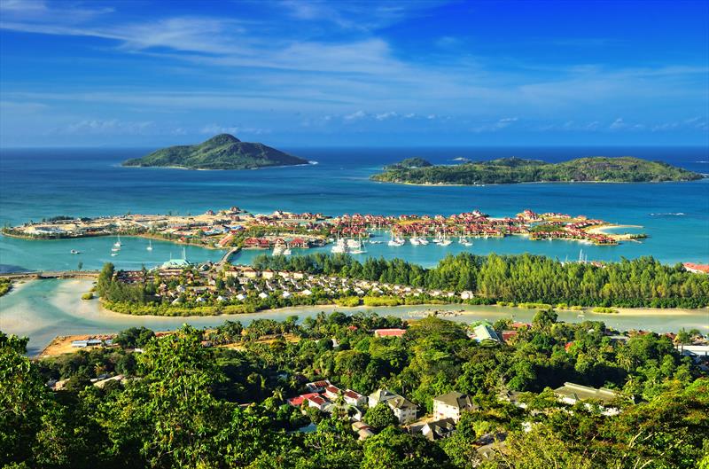 Seychelles - Victoria point and view of Eden Island - photo © The Cruise Village