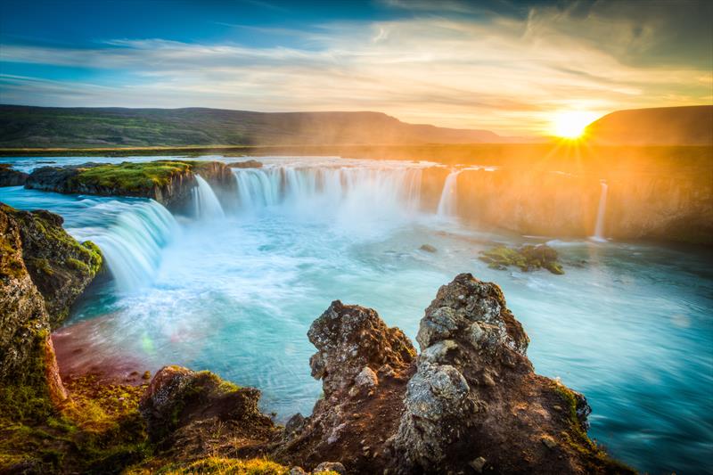 Godafoss, Iceland photo copyright Francesco Riccardo Iacomino taken at  and featuring the  class