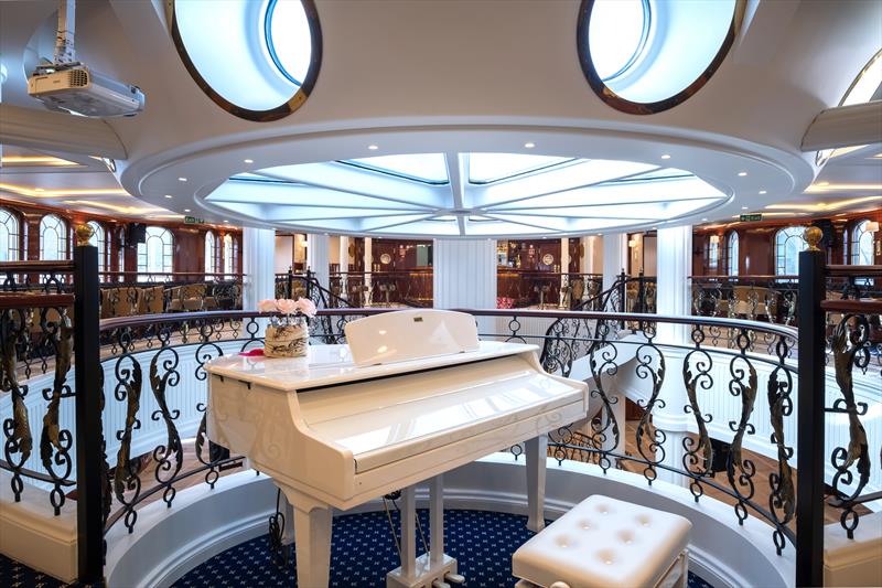 The Golden Horizon Piano Bar photo copyright Tradewind Voyages taken at  and featuring the  class